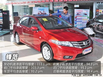 本田汽車油漆厚度多少