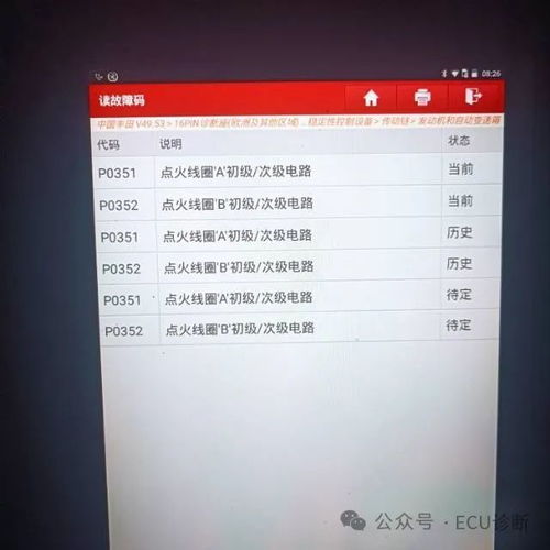 汽車故障代碼是多少
