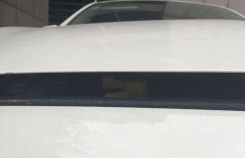 汽車前蓋看到多少