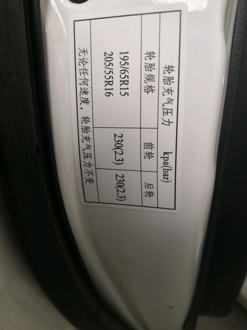 汽車(chē)輪氣壓多少kpi