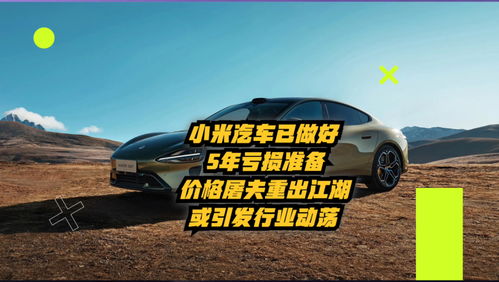 小米汽車會虧損多少