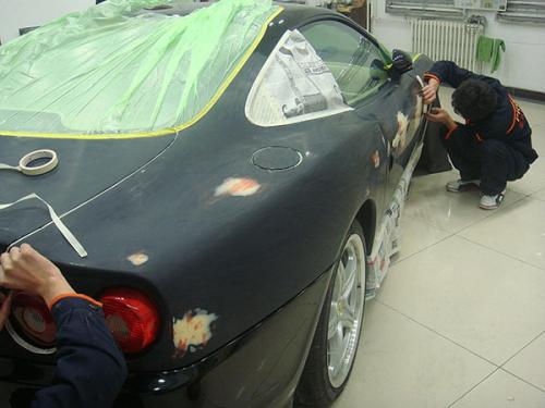 汽車噴漆多少平方合適