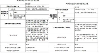 汽車(chē)金融貸款處罰多少