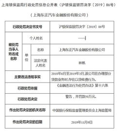 汽車(chē)金融貸款處罰多少